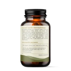 Hemp Seed Oil Capsules (Vegan) -Skin Care Specialty Store HFAOC 60 A 2