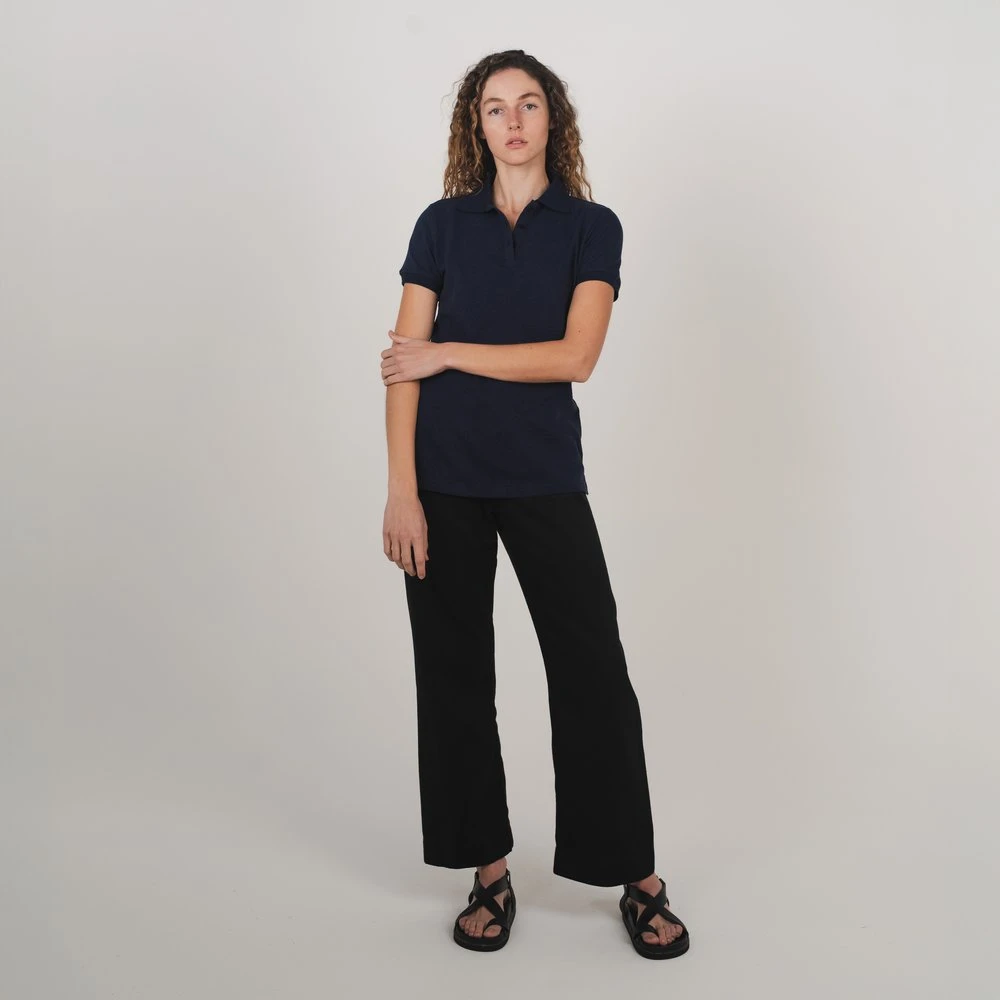 Hemp Short Sleeve Womens Polo 12 Hemp Short Sleeve Womens Polo - Image 12