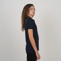 Hemp Short Sleeve Womens Polo 30 Hemp Short Sleeve Womens Polo -Skin Care Specialty Store Polo Top S S Navy4